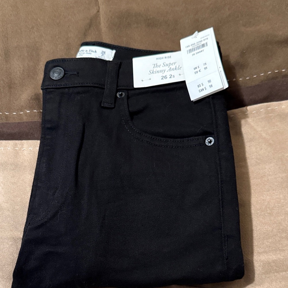Abercrombie & Fitch Black Women's Skinny Jeans